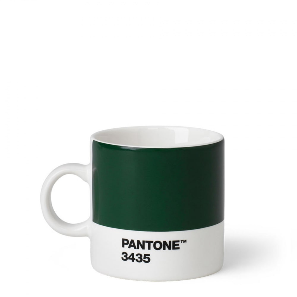 Tasse à expresso vert foncé 3435