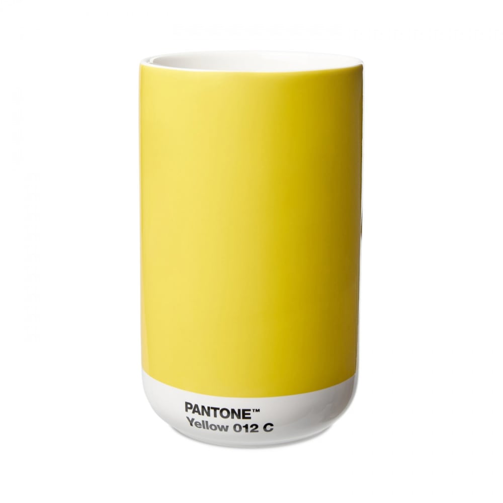 Vase h 14 cm Jaune 012C