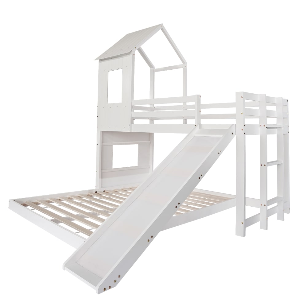 Lit superposé en bois