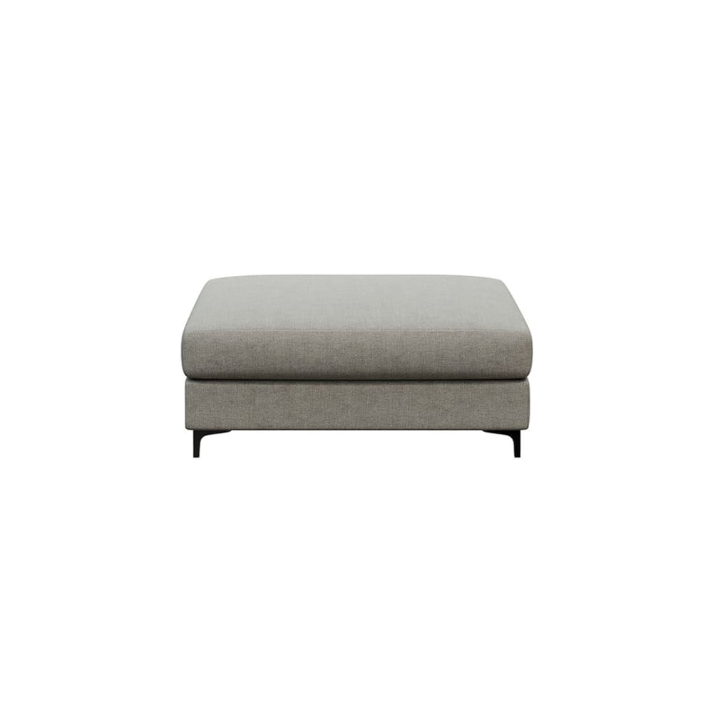 Pouf gris clair l115