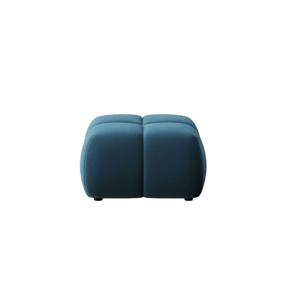 pouf bleu marine foncé