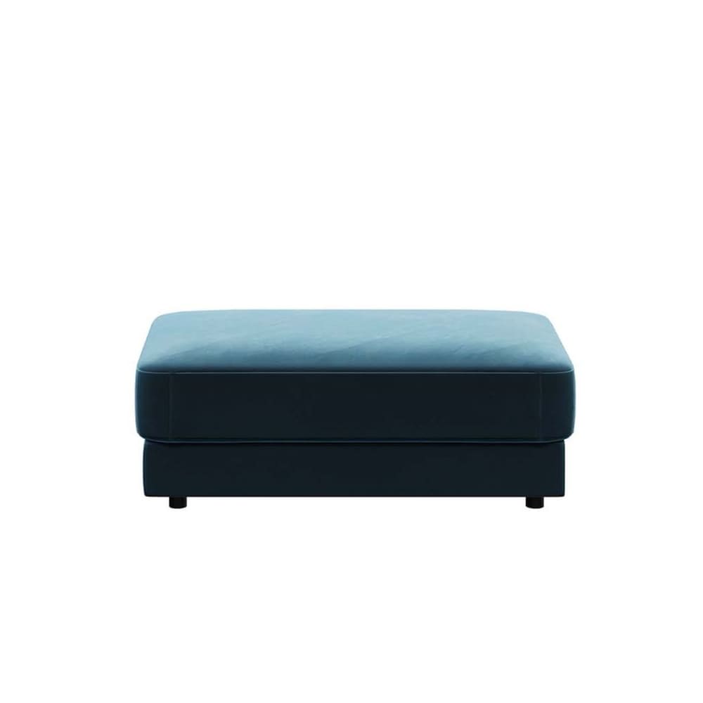 pouf bleu marine foncé