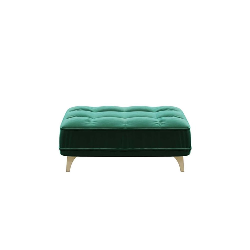 pouf vert foncé l84