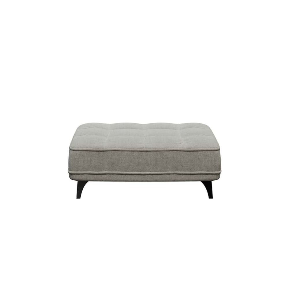 Pouf gris clair l84