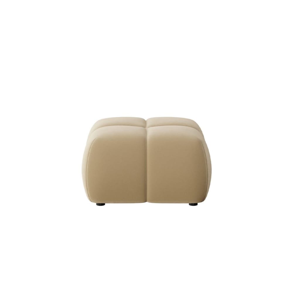 pouf beige foncé l93