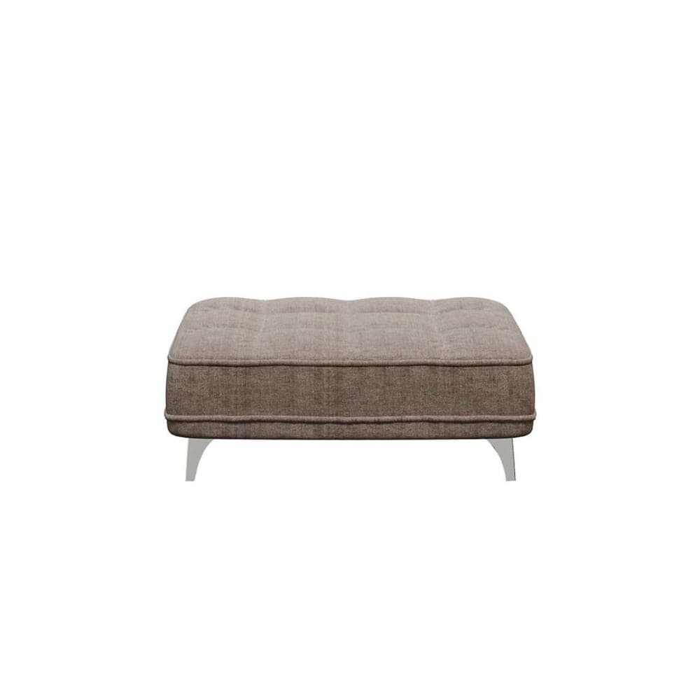 pouf beige foncé l84