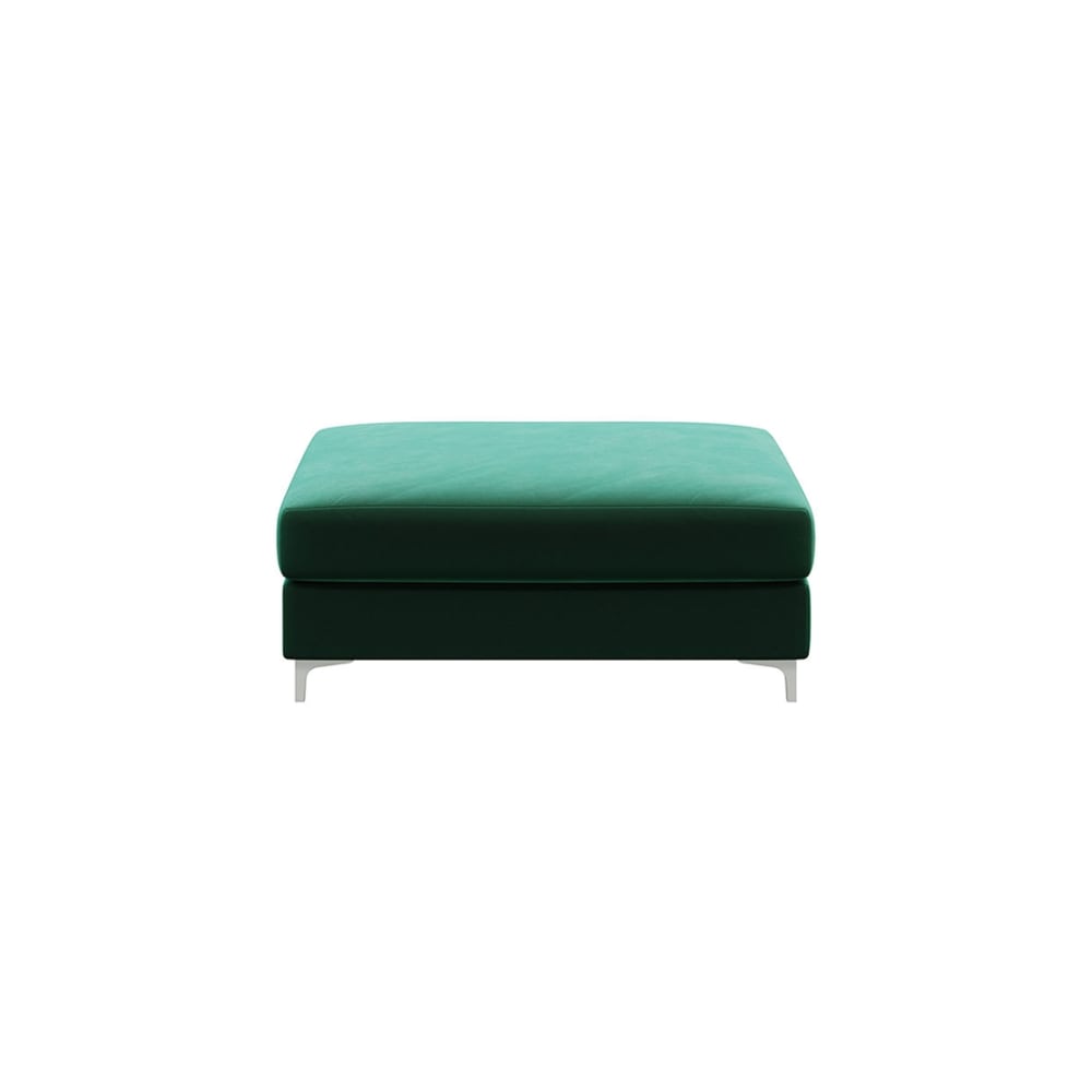 pouf vert foncé l115