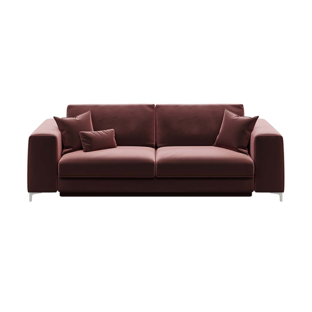 Canapé convertible rose 3 places