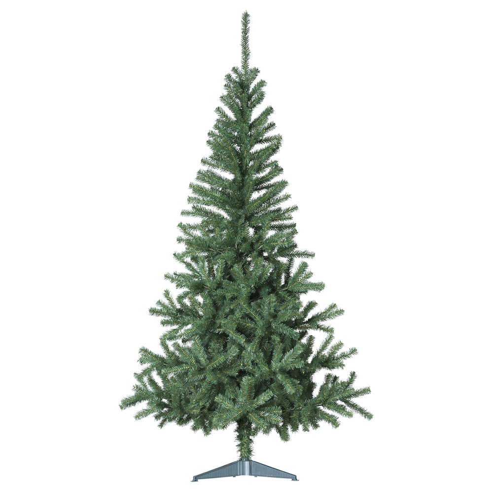 Árbol de navidad en pvc verde de 150 cm