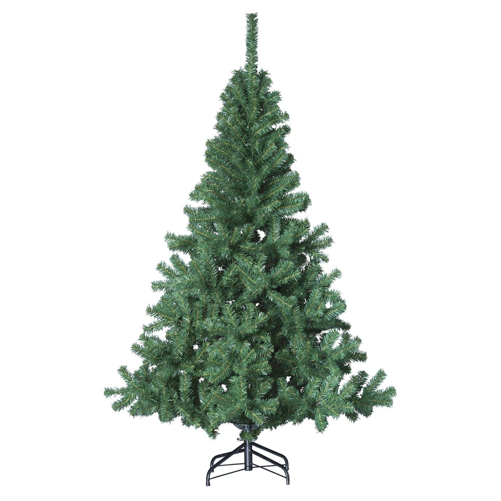 Árbol de navidad en pvc verde de 240 cm
