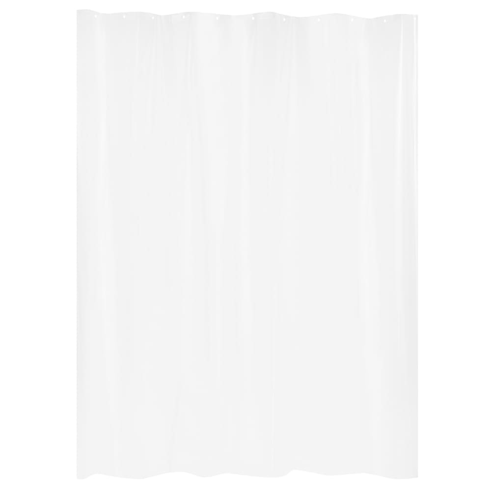 Rideau de douche blanc peva polyester blanc 180x200 cm