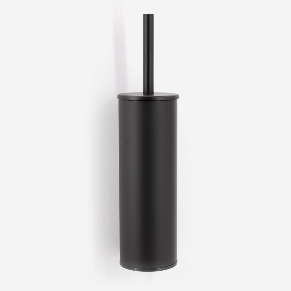 Brosse wc inox noire