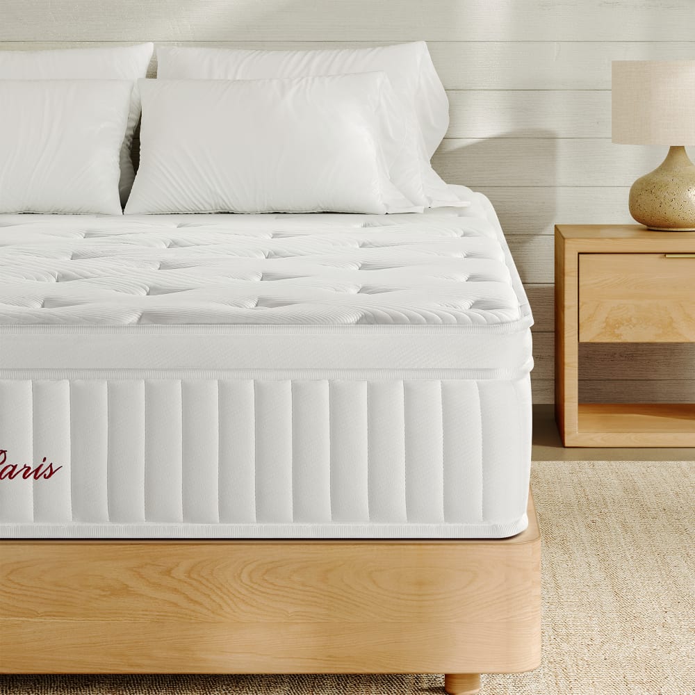 Hypoallergene Matratze reversible mit Memory-Schaum 140x200x30 cm