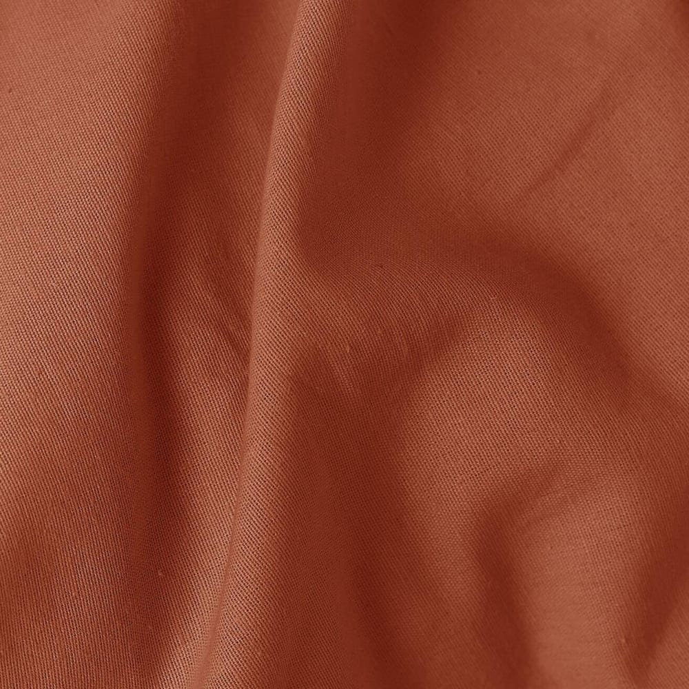 Taie d'oreiller 75% coton 25% lin 65 x 65 cm terracotta — vue 4