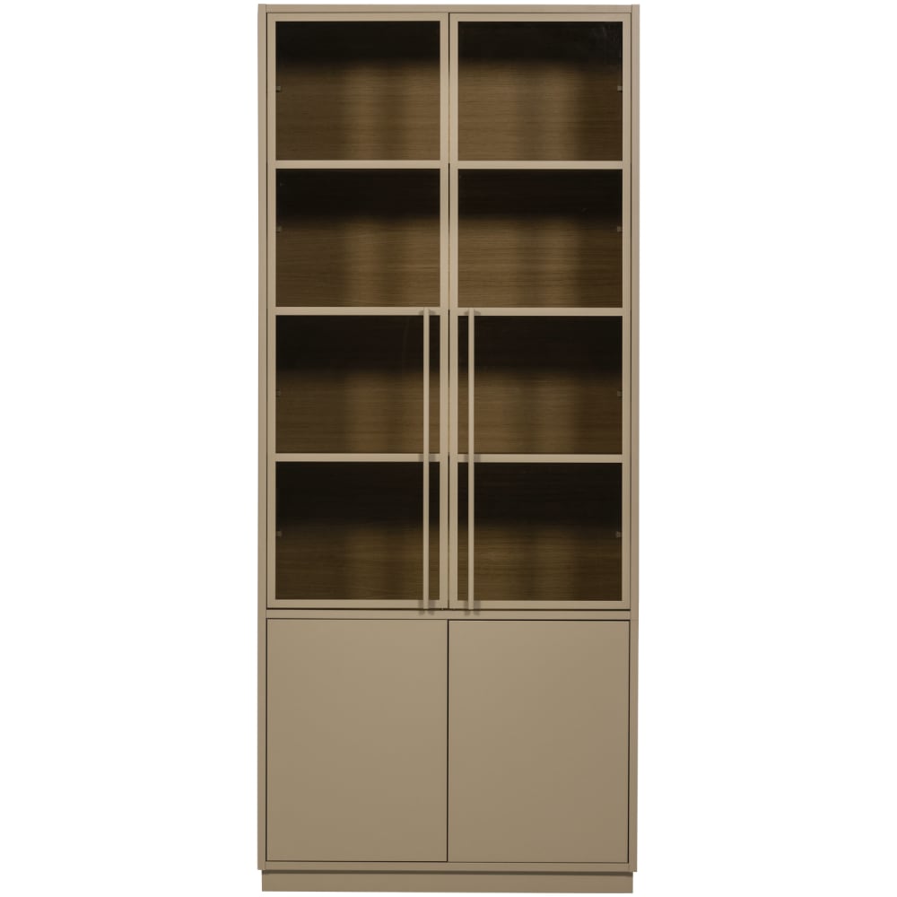 Buffet en bois de pin beige sable