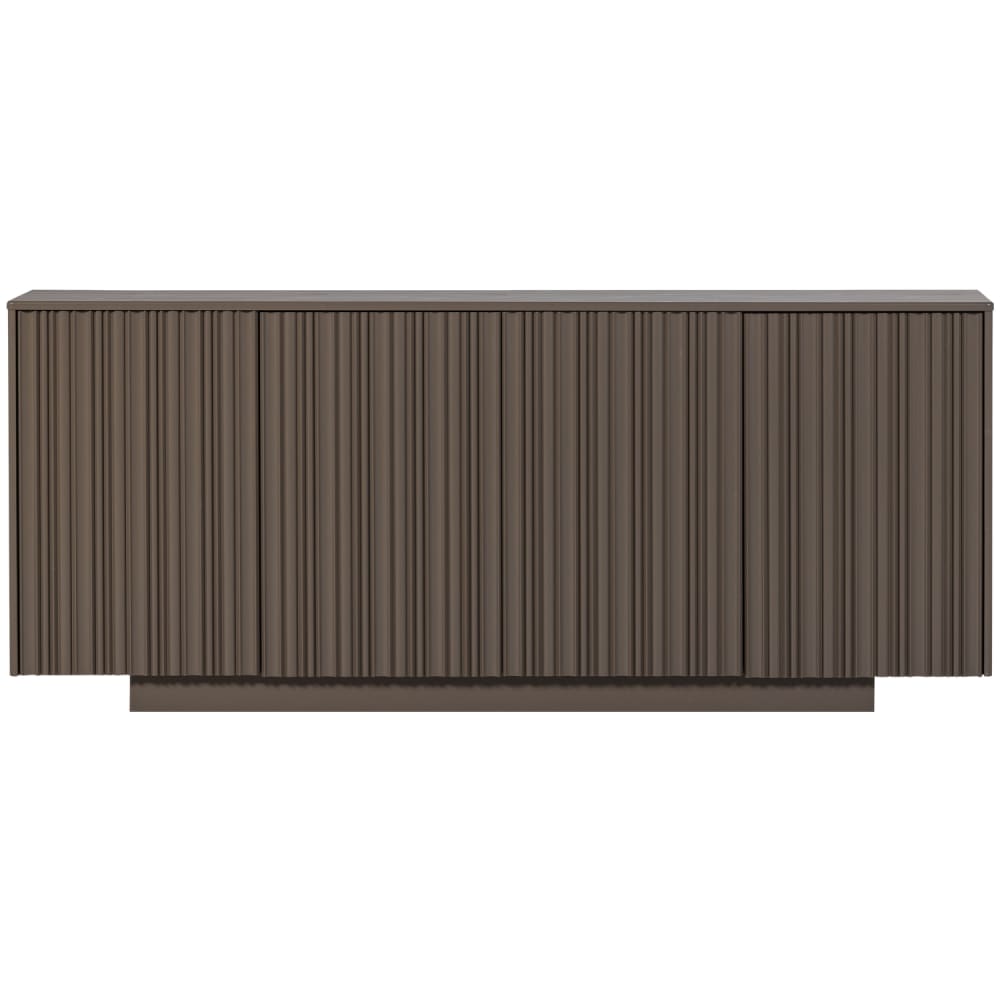 Buffet en bois de pin marron