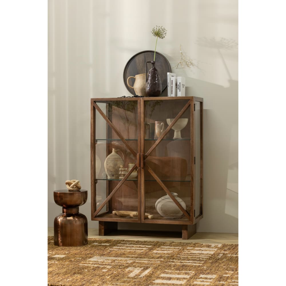 Schrank mit 2 Türen aus Mangoholz, Braun - Maisons Du Monde