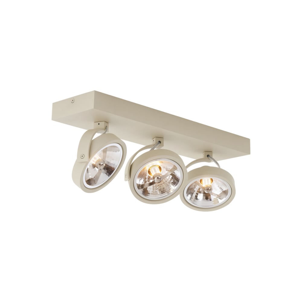 Spot encastré moderne beige G9 rond orientable