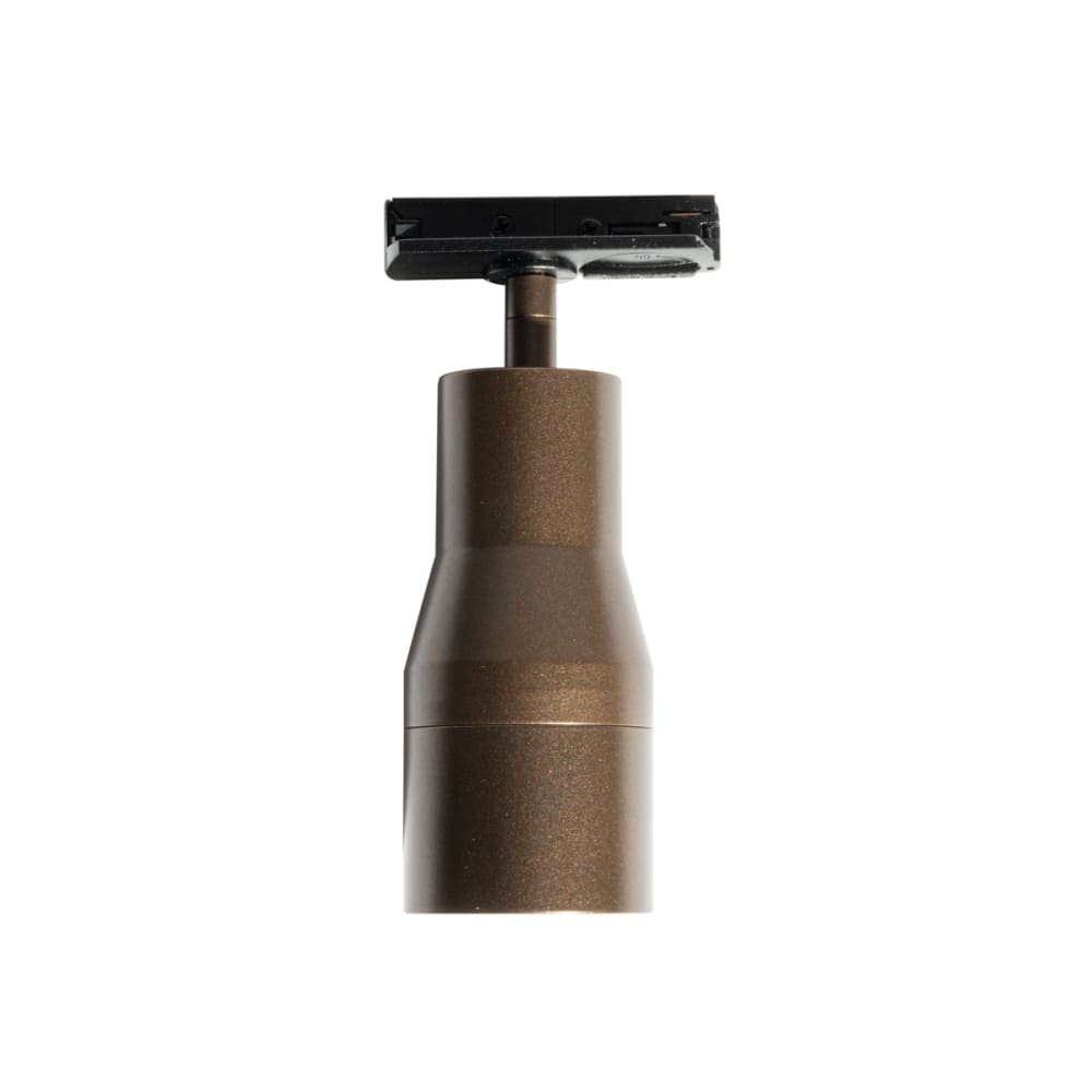 Spot moderne bronze foncé rail monophasé — vue 4