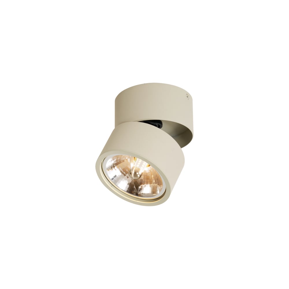 QAZQA Moderner Deckenstrahler Beige G9 schwenkbar style modern Beige Aluminium
