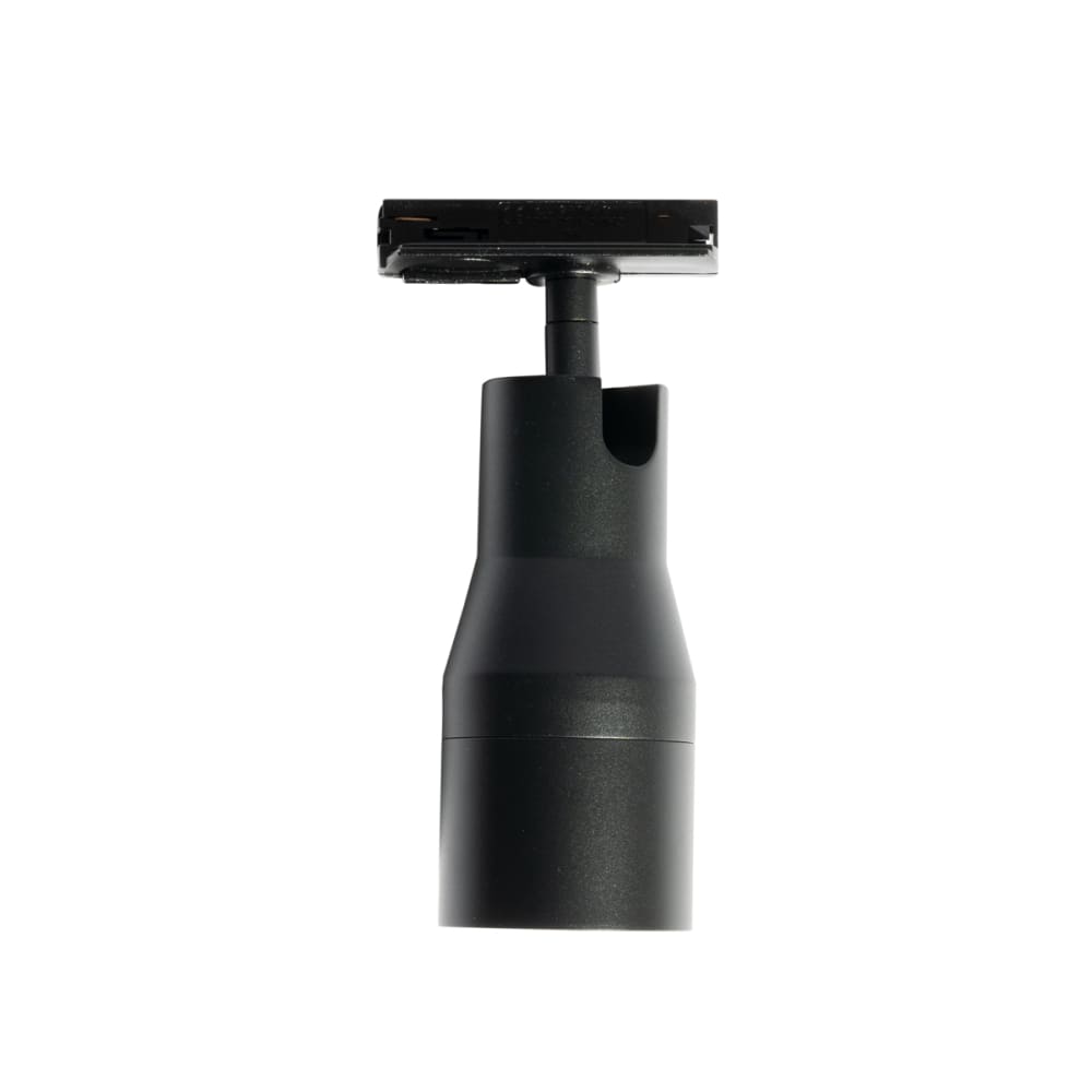 Spot design noir rail monophasé — vue 4