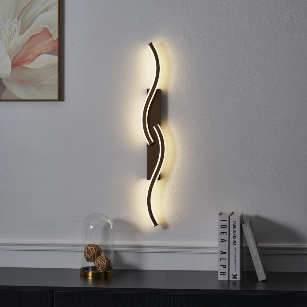 Design Wandleuchte Dunkelbronze LED - Maisons Du Monde