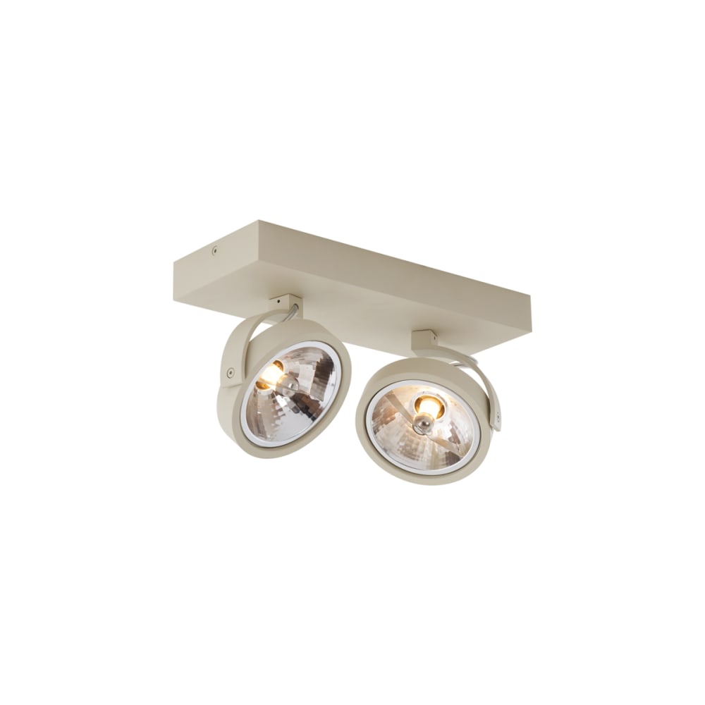 Spot encastré moderne beige G9 rond orientable