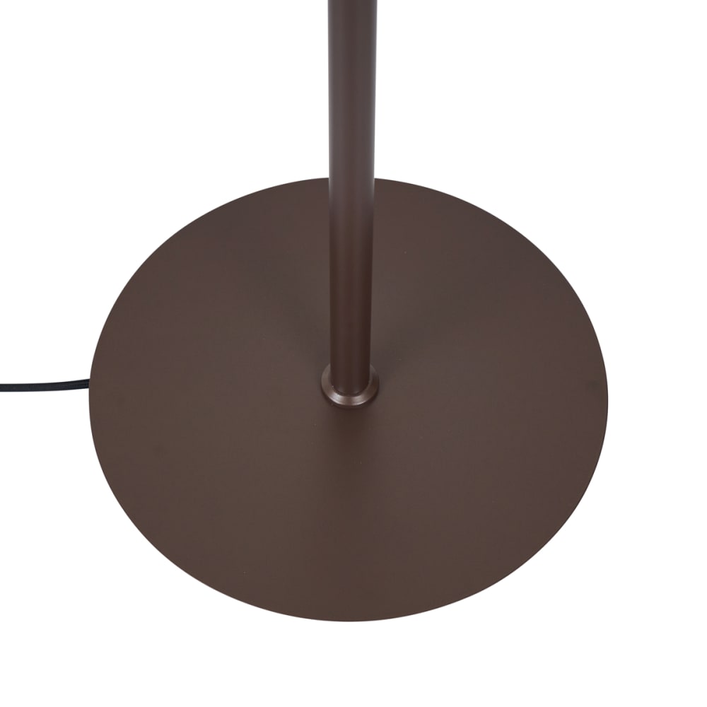 Lampadaire design bronze verre bronze — vue 4