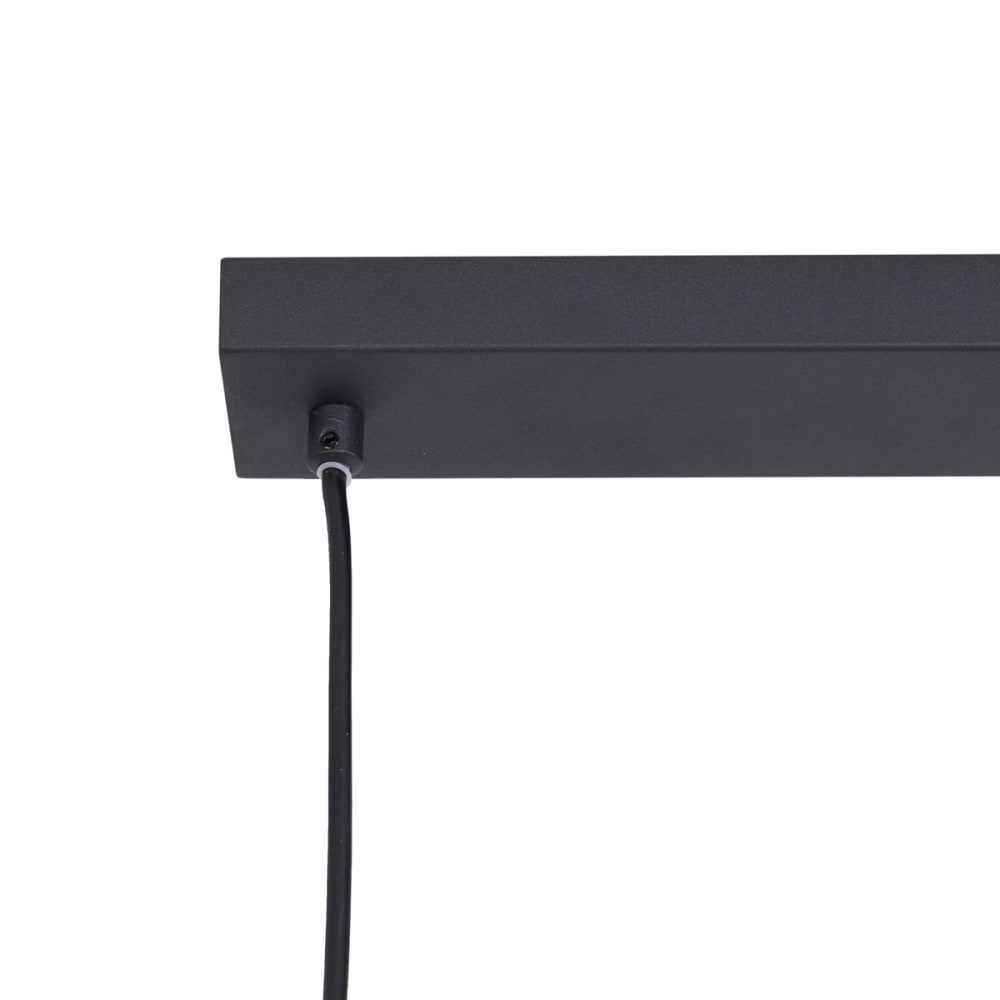 Suspension design noire rectangulaire — vue 4