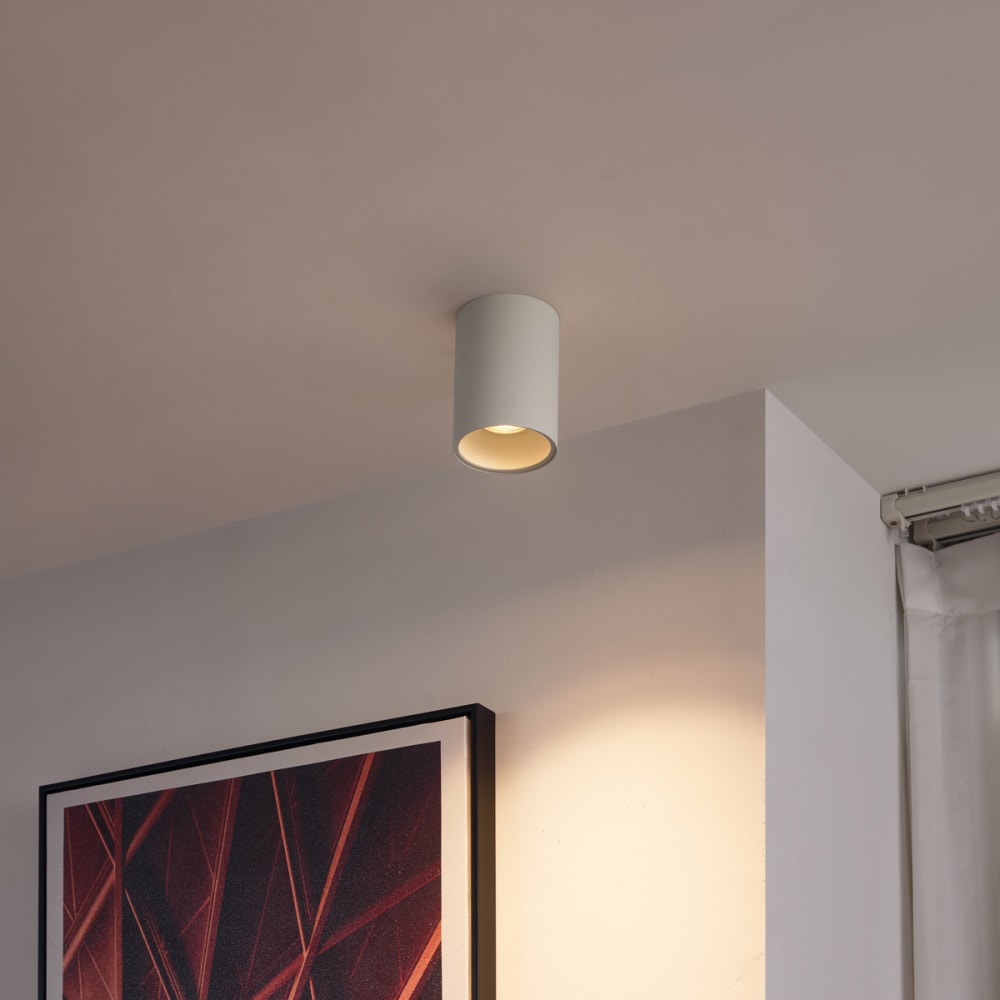 Spot encastré moderne beige gu10 rond 50 mm — vue 3