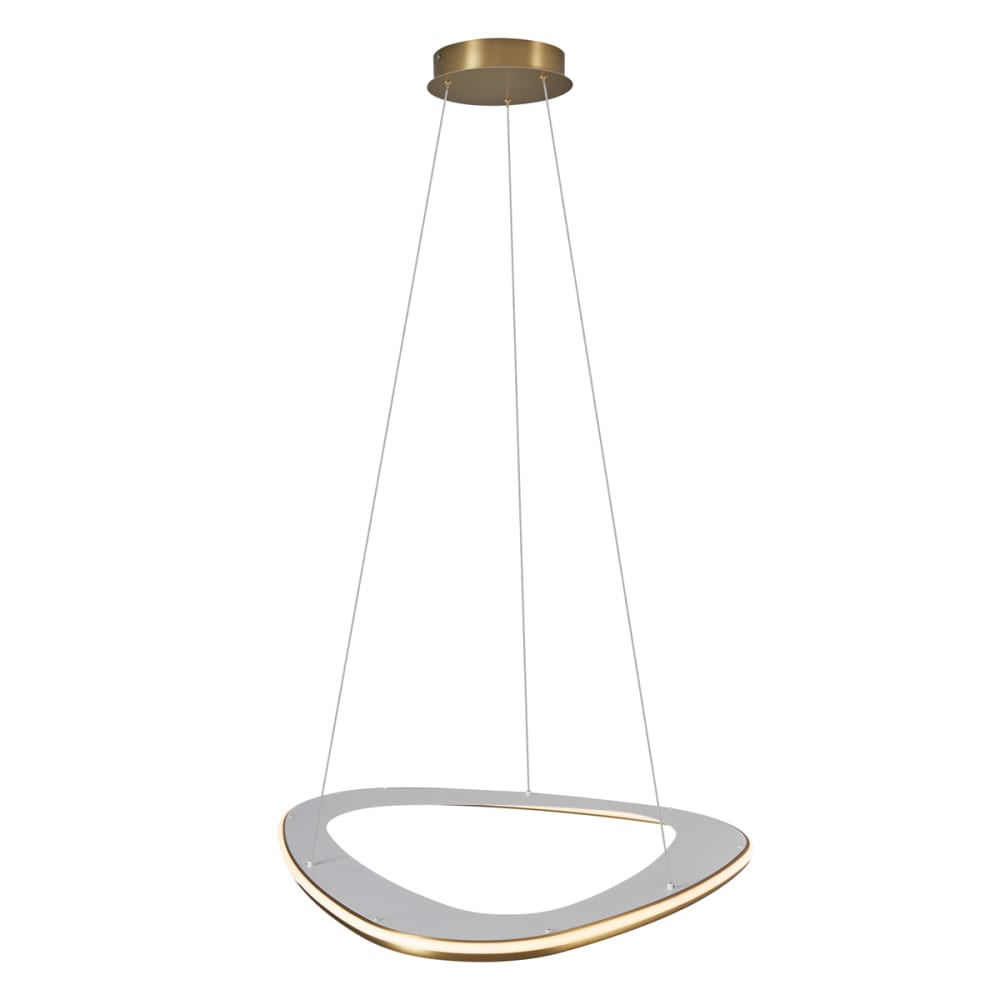 Suspension design dorée led dimmable — vue 4