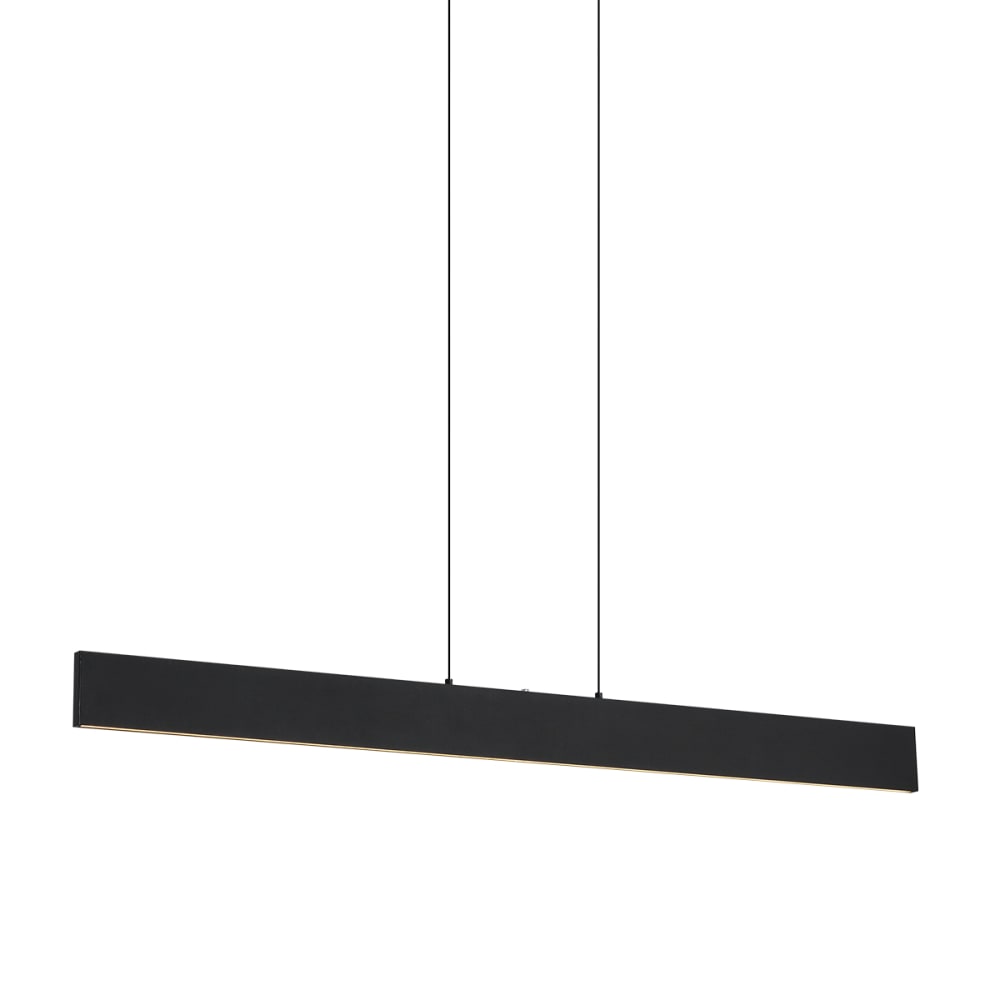 Suspension moderne noire LED Easylift