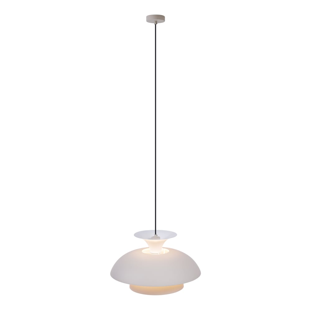 Suspension scandinave beige intérieur blanc — vue 4