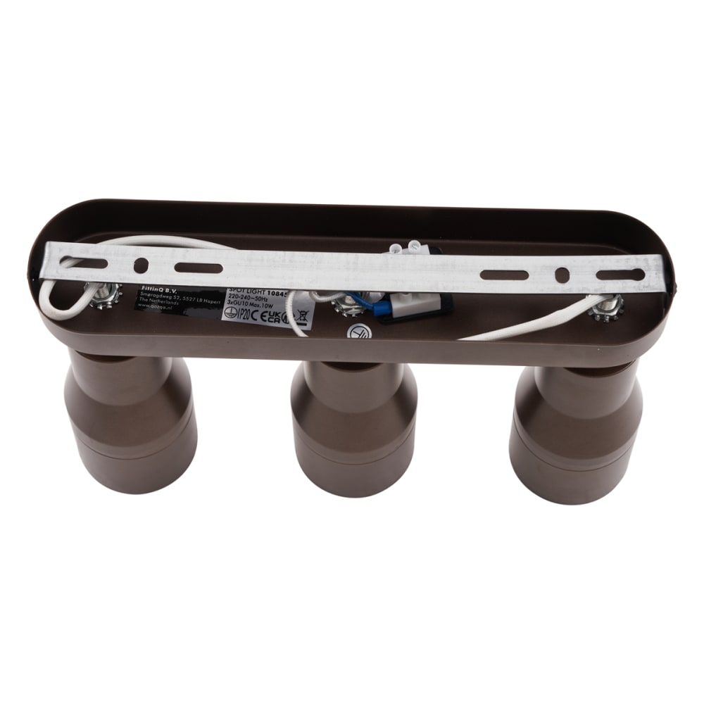 Spot encastré rond bronze foncé gu10 — vue 4