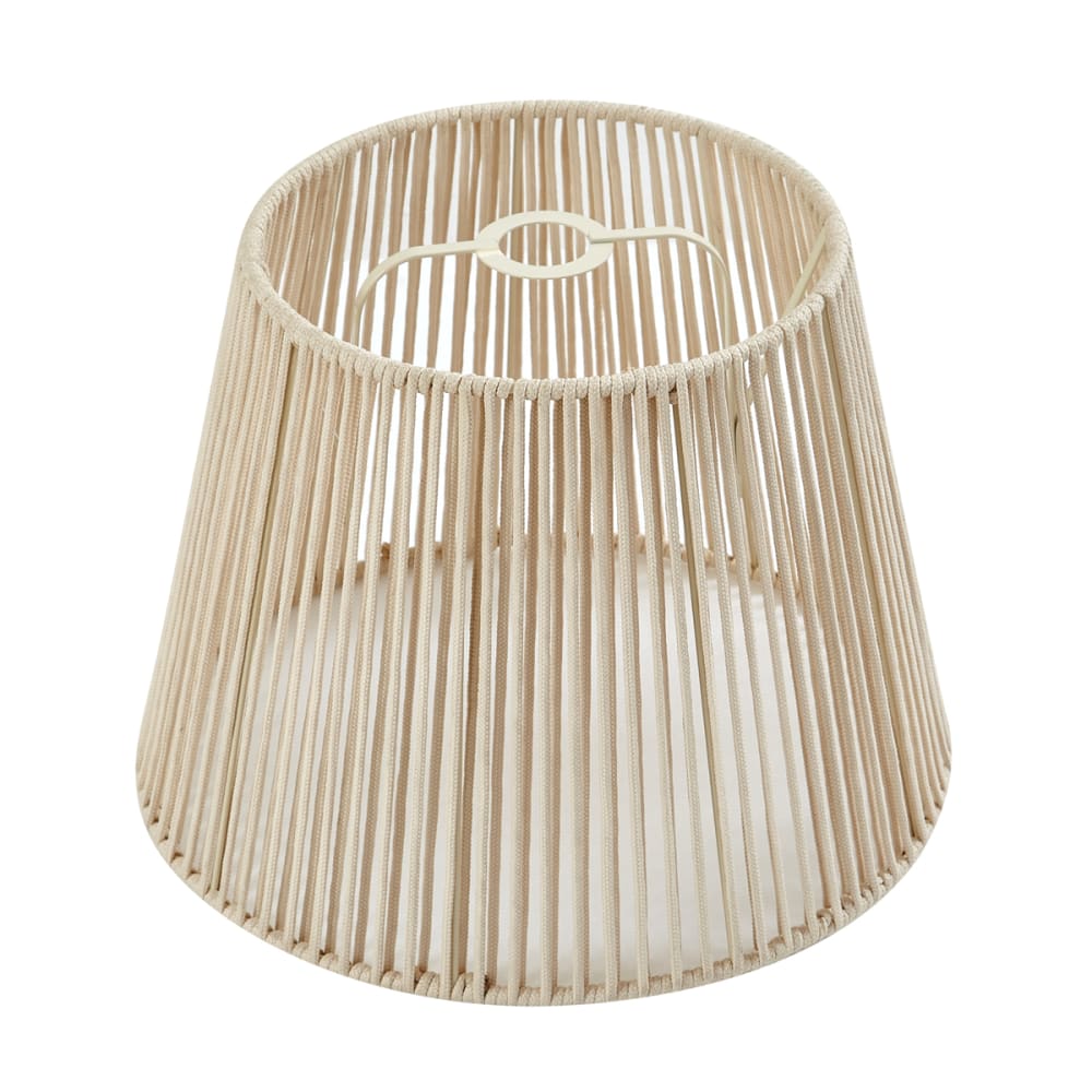 Abat-jour ext. corde beige IP54 40/28/30