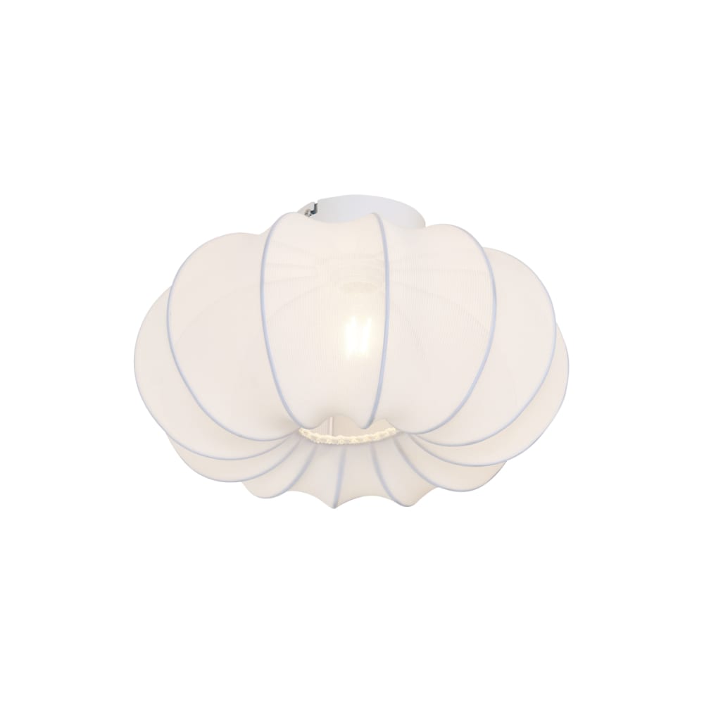 Plafonnier Japandi blanc 37 cm