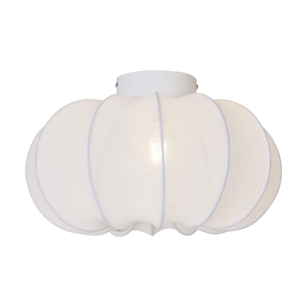 Plafonnier japandi blanc 37 cm — vue 3