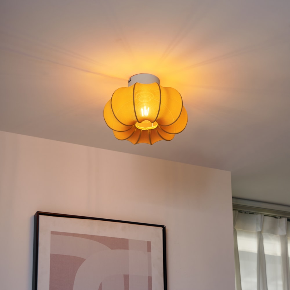 Japandi Deckenleuchte Gold 27 cm - Maisons Du Monde