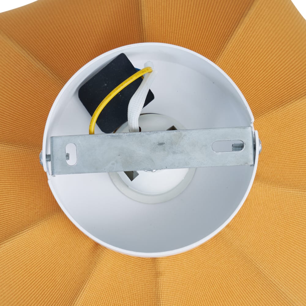 Plafonnier japandi doré 27 cm — vue 4