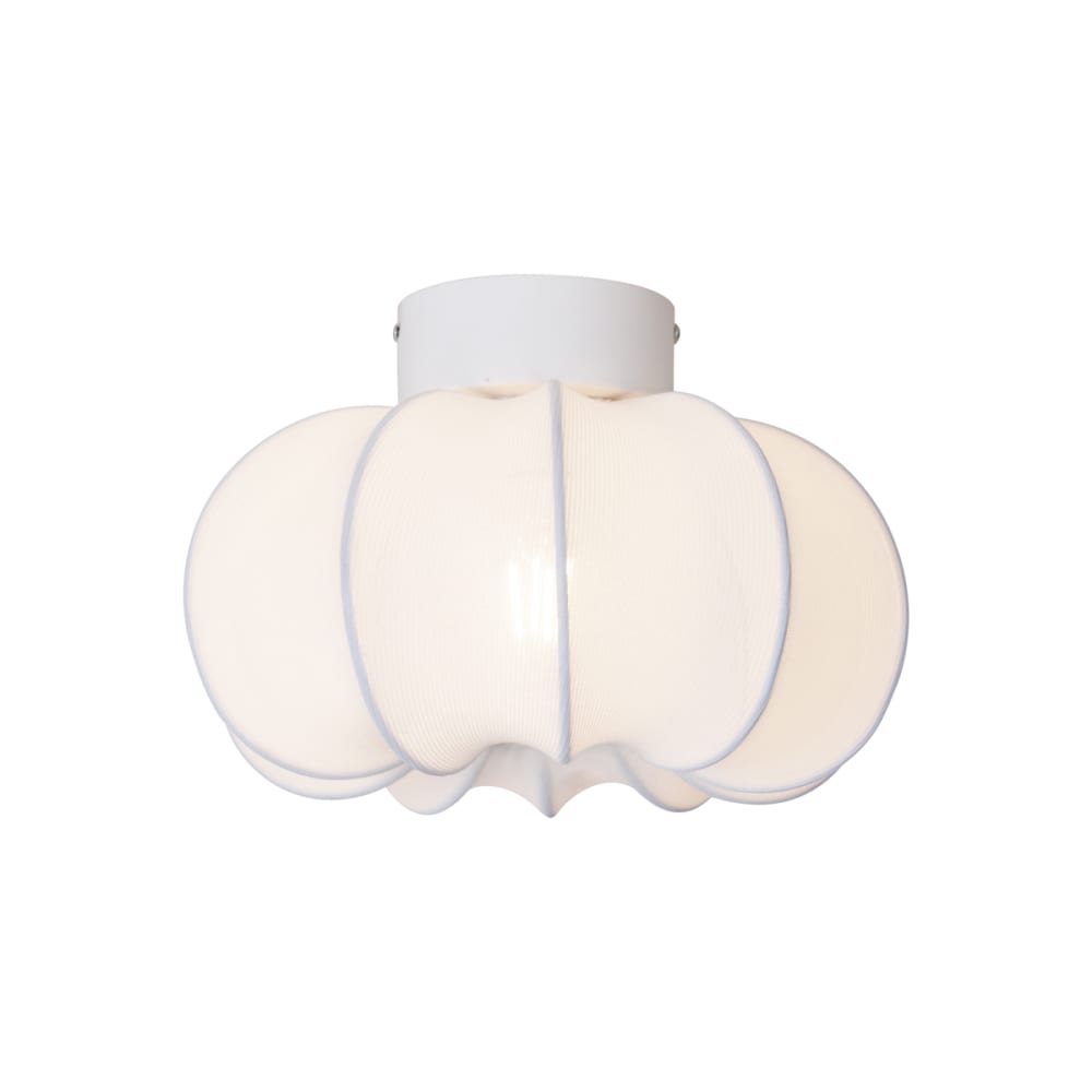 Plafonnier japandi blanc 27 cm — vue 3