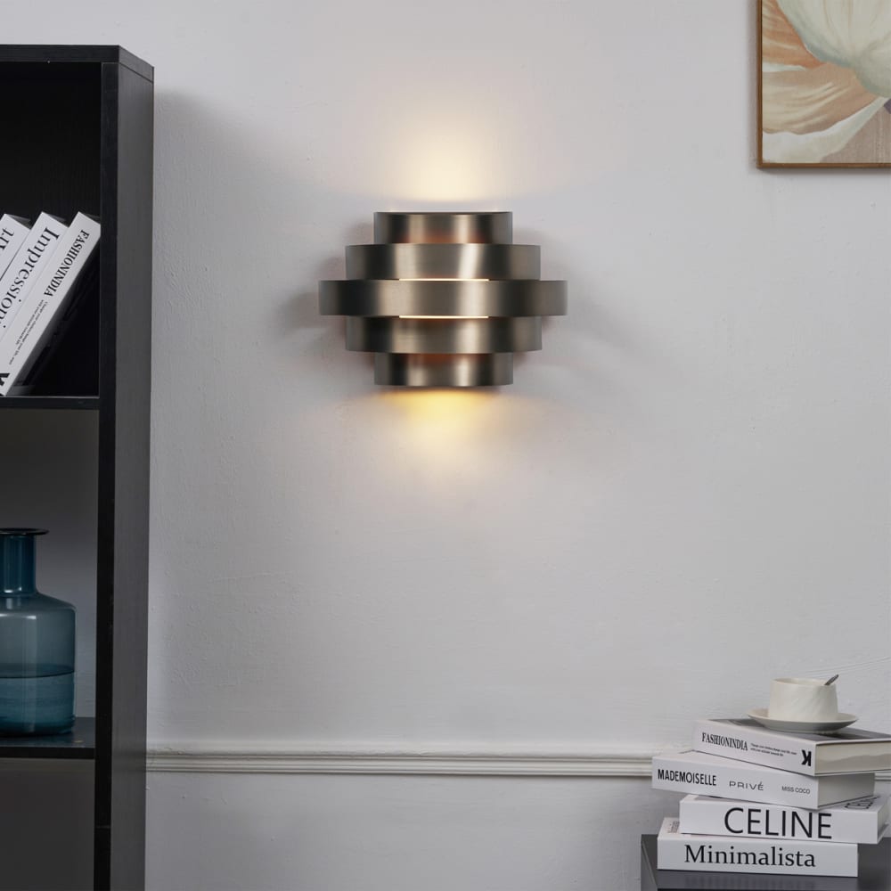 Applique murale moderne bronze led variable — vue 3