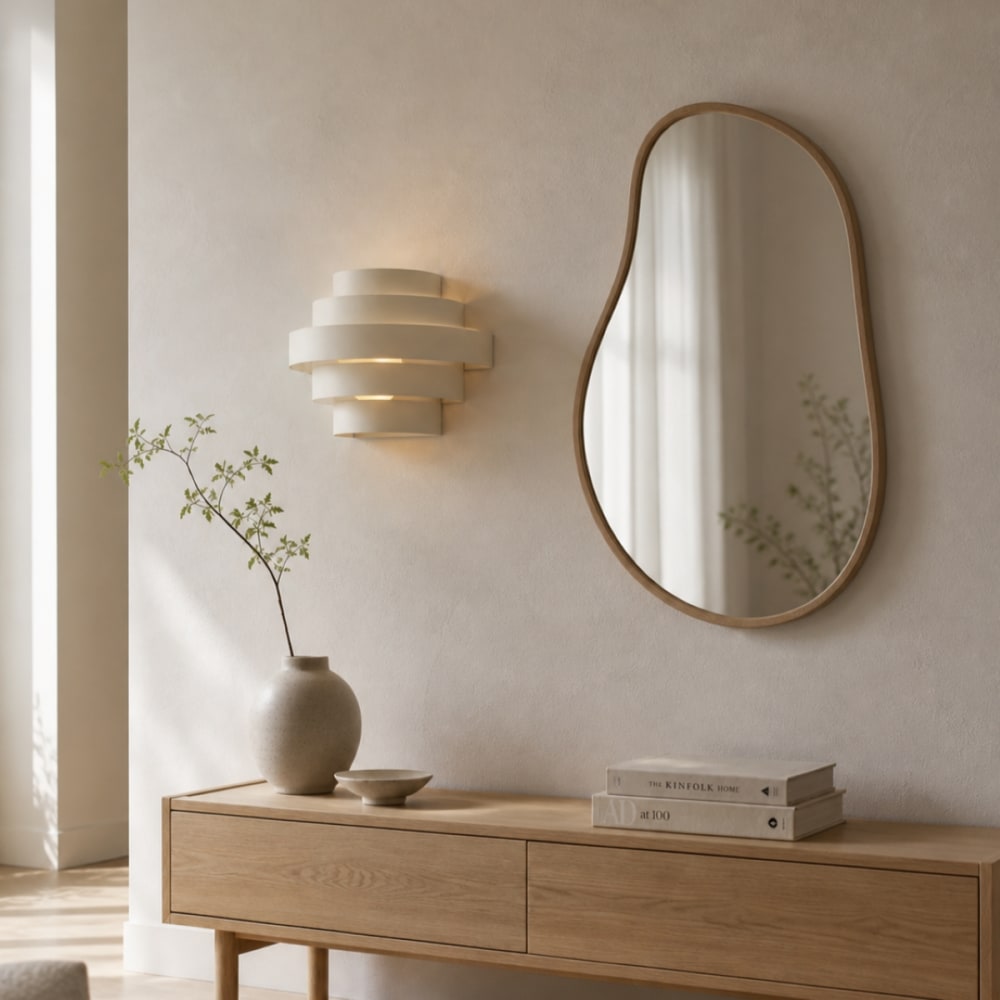 Moderne Wandleuchte Beige LED - Maisons Du Monde