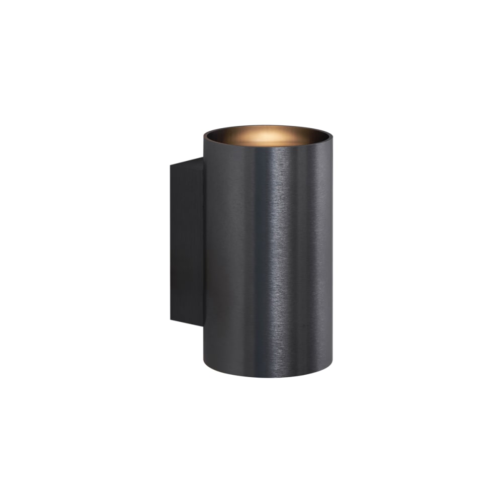 Applique murale moderne ronde métal anthracite — vue 4