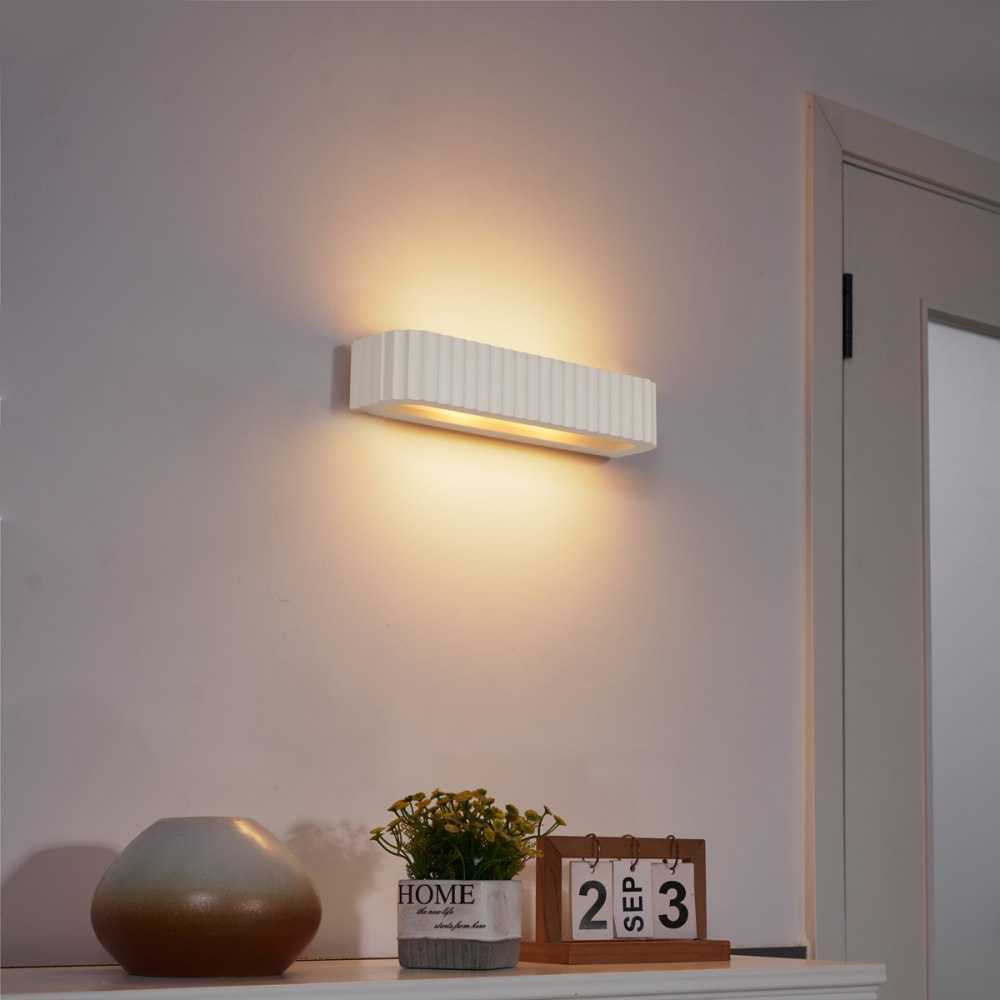 Außenstehleuchte Stahl Holzoptik 80 cm IP44 - Maisons Du Monde