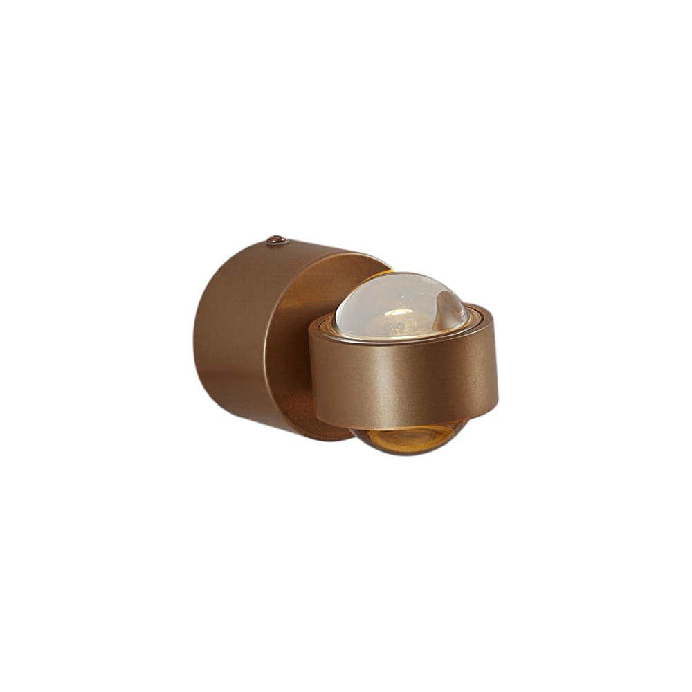 Applique murale design bronze led ip44 — vue 3