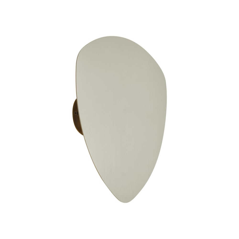 QAZQA Design Wandleuchte Beige Organisch 32 cm style modern Beige Aluminium
