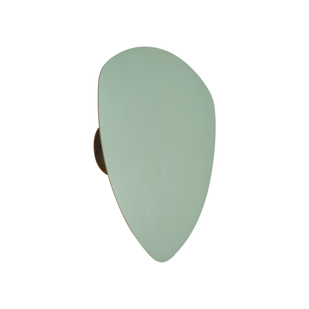 QAZQA Design Wandleuchte Grün Organisch 20 cm style modern Grün Aluminium