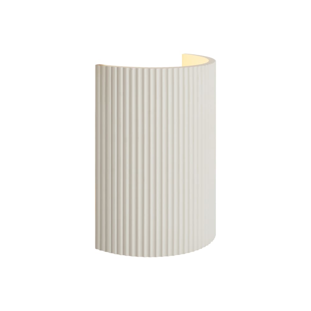 Applique murale scandinave beige ovale — vue 4