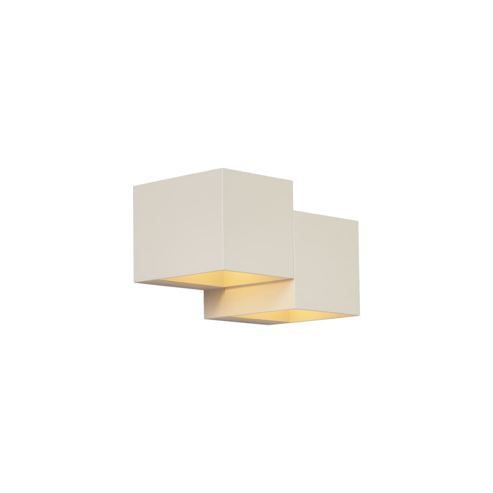Applique moderne beige 2 lampes