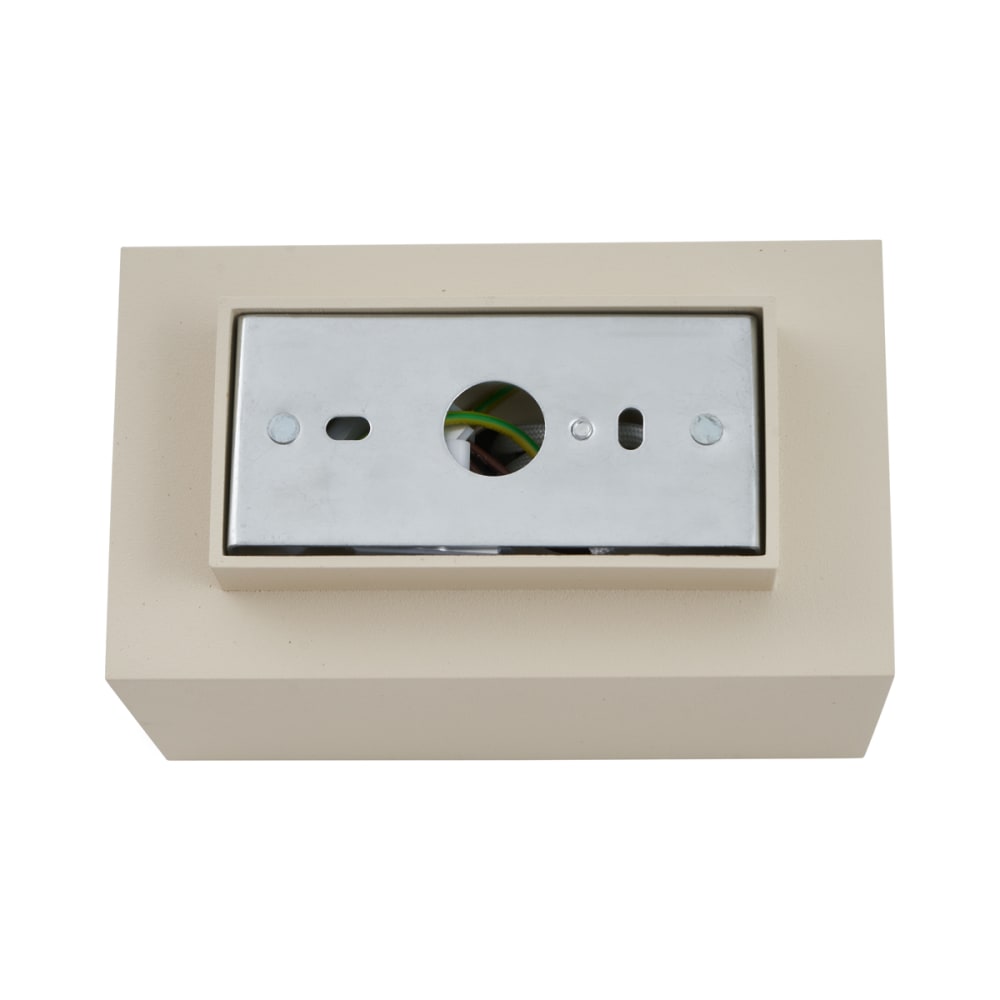 Applique murale moderne beige gu10 carrée — vue 4